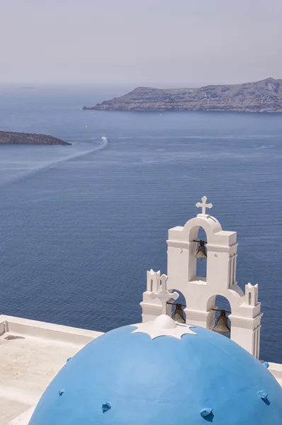 Firostefani Church Belltower — Stock Photo, Image