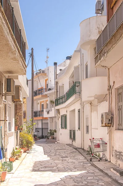 Lerapetra scena di strada — Foto Stock