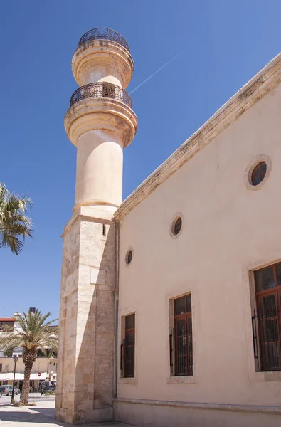 Lerapetra Turkish Mosque Mineret — Stock Photo, Image