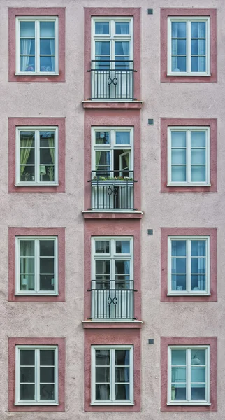 Janelas do estilo francês — Fotografia de Stock