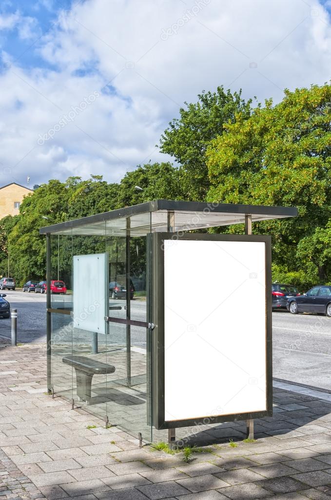 bus stop in Malmo
