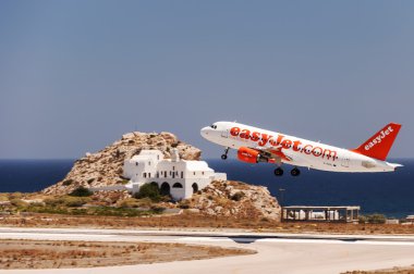 Santorini Departure Easy Jet