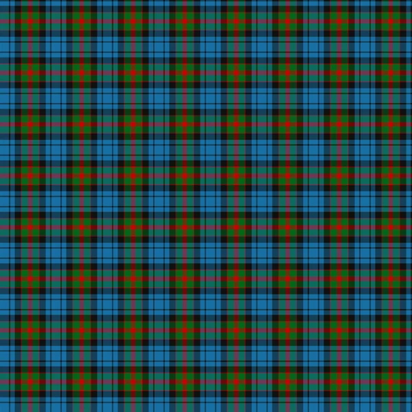 Klan Fletcher Dunans Tartan — Stock fotografie