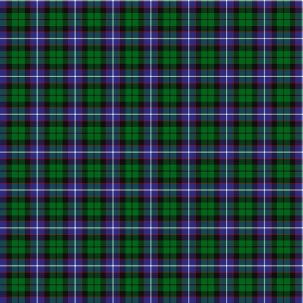 Klan Galbraith Tartan — Stock fotografie