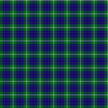 Klan Hamilton avcılık Tartan