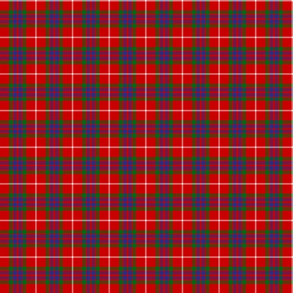 Clan beviljande av Lurg Tartan — Stockfoto