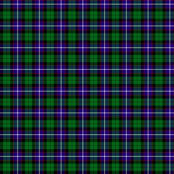 Klan Hunter Tartan — Zdjęcie stockowe