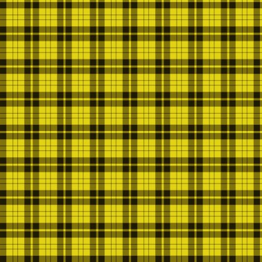 Sarı Tartan zemin