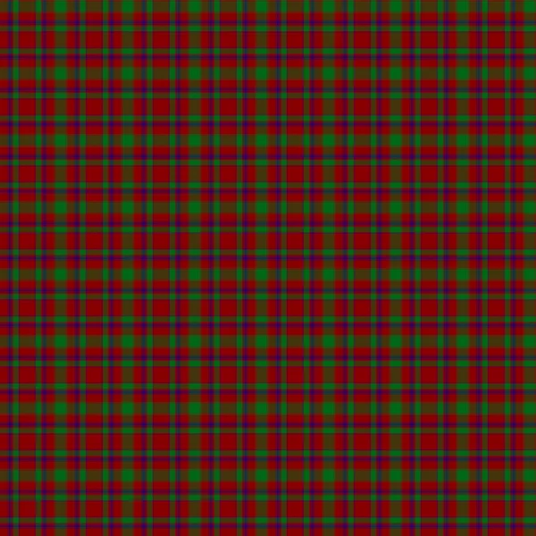 Clan MacDonald de Aird & Valley Tartan — Foto de Stock