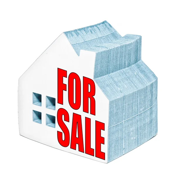 Haus zum Verkauf — Stockfoto