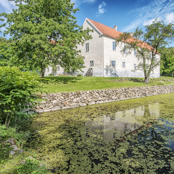 Tommarps Kungsgard Slott in Skane — Zdjęcie stockowe