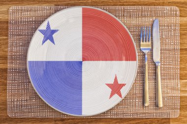 Panama için yemek tabağı