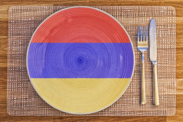 Prato de jantar para armenia — Fotografia de Stock