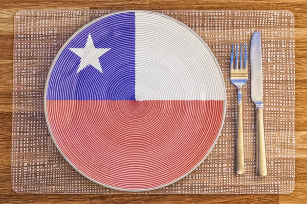 智利的餐盘 — 图库照片