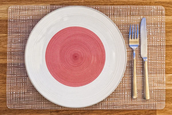 Piatto da pranzo per il Giappone — Foto Stock