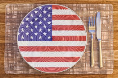 Amerika Birleşik Devletleri için yemek tabağı