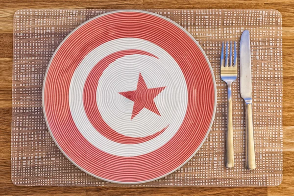 Plato de cena para Túnez —  Fotos de Stock