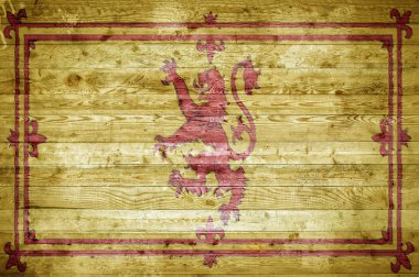 Ahşap Komiteler İskoçya aslan yaygın