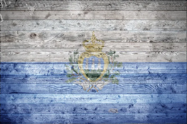 Placas de madeira San Marino — Fotografia de Stock