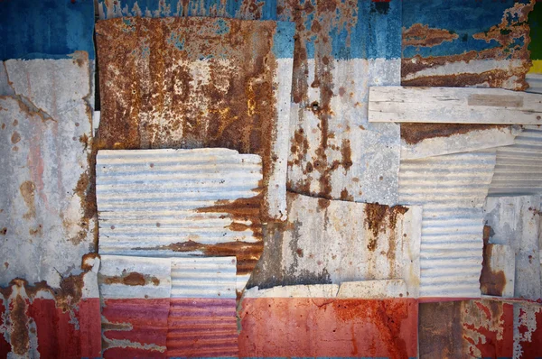 Corrugated Iron Crimea Flag — ストック写真