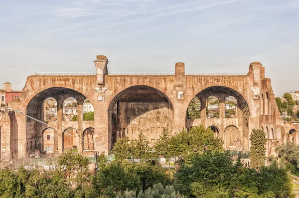 Basilikan maxentius och Konstantin — Stockfoto