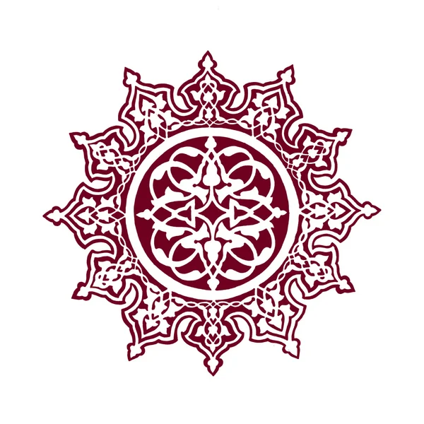 colorful beautiful Islamic Floral design on wall of a mosque — Stock Photo © yuliang11 23379052