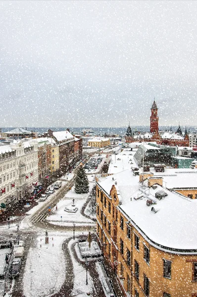 Helsingborg clima de invierno — Foto de Stock