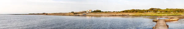 Torekov coastline from pier — Stock Photo, Image