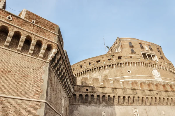 Roma Castel Sant Angelo de cerca — Foto de Stock