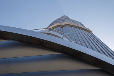 Dubai, Birleşik Arap Emirlikleri - 20 Mayıs 2016: Burj Dubai Kulesi