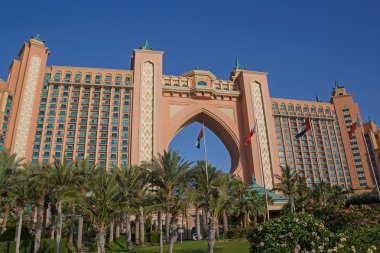 Dubai, Birleşik Arap Emirlikleri - 15 Mayıs 2016: Atlantis otel