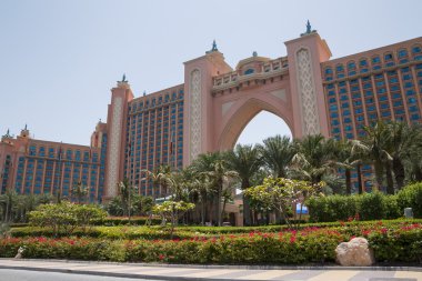 Dubai, Birleşik Arap Emirlikleri - 13 Mayıs 2016: Atlantis otel