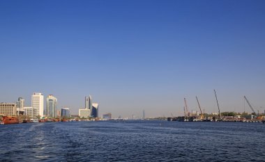 Dubai, Birleşik Arap Emirlikleri - 14 Mayıs 2016: Dubai Creek