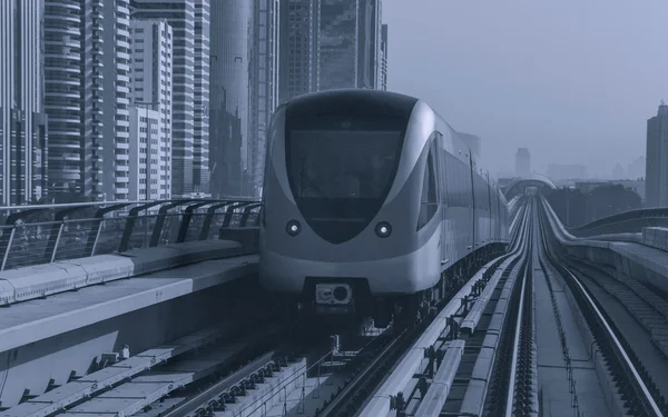 Metro i Dubai — Stockfoto