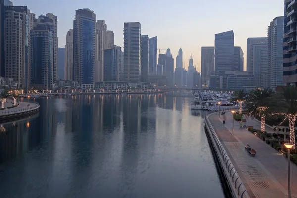 Distrito Marina em Dubai — Fotografia de Stock