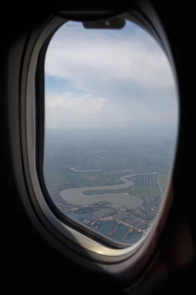 照明器具から空撮 — ストック写真