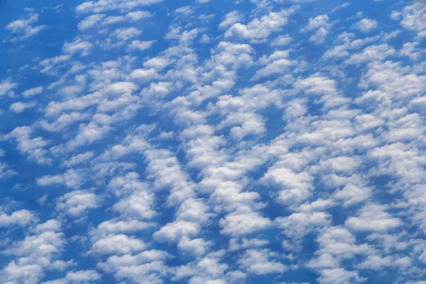 Aerial view on clouds — Stock Photo, Image