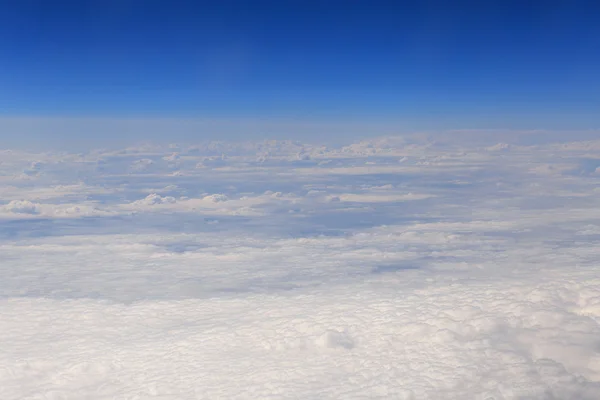 Vista aérea en las nubes — Foto de Stock