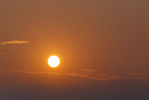 Naciente sol paisaje — Foto de Stock