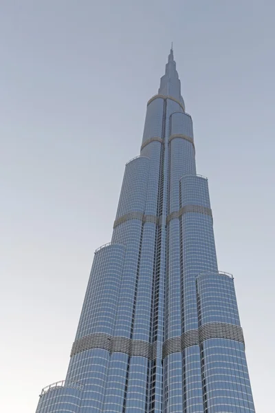 DUBAI, Emirados Árabes Unidos - 11 de maio de 2016: topo do Burj Khalifa — Fotografia de Stock