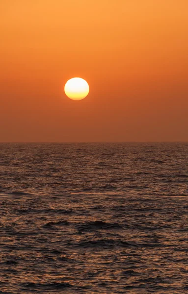 Vista sobre o pôr do sol — Fotografia de Stock