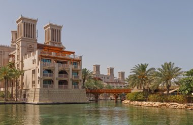 Dubai, Birleşik Arap Emirlikleri - 14 Mayıs 2016: hotel Souk Madinat adlı
