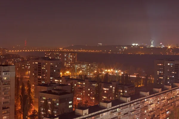 Kiev at night — Stock Photo, Image