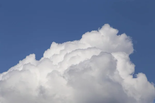 Vista Topo Nuvem Céu Azul — Fotografia de Stock