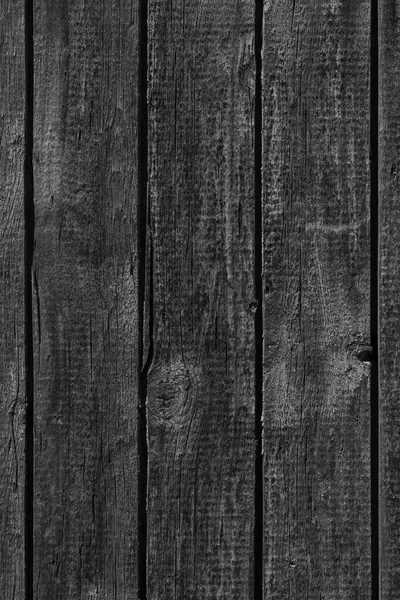 Schwarz Weiß Foto Einer Alten Holzwand Aus Brettern — Stockfoto