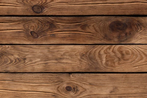 Detal Brązowej Drewnianej Ściany Desek — Zdjęcie stockowe