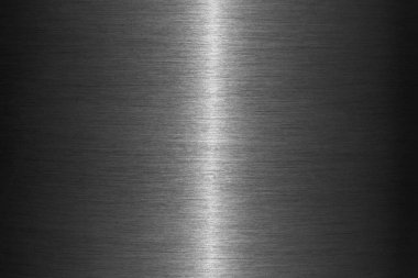 Metalik kutup dokusunun siyah beyaz fotoğrafı