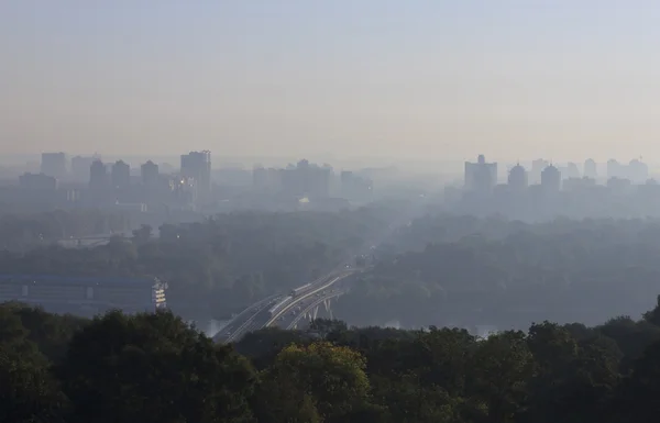 Kiev op ochtend — Stockfoto