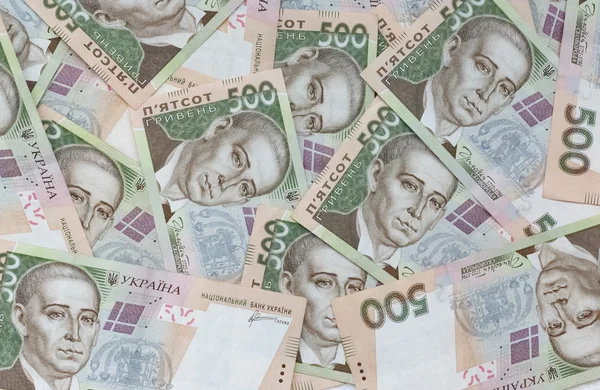 Ukrainische Griwna-Banknoten — Stockfoto