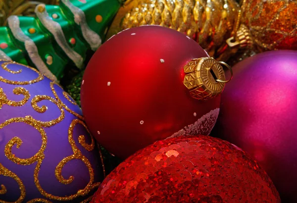 Christmas tree ornaments Stock Picture